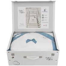 COMPOSE' LETTINO RICAMATO 6 PEZZI 