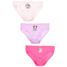 CONFEZIONE 3 PAIA SLIP BIMBA COTONE MINNIE 