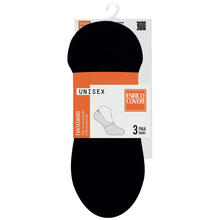 CONFEZIONE 3PZ SALVAPIEDE SCOLLATO COTONE ELASTICIZZATO 