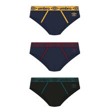 CONFEZIONE 3PZ SLIP UOMO COTONE ELASTICIZZATO 