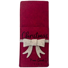 CONFEZIONE REGALO PORTAPOSATE FELTRO + 1 PRESINA POLIESTERE 