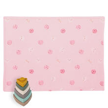 COPERTA CULLA CORAL CON GIOCO MISURA 70 X 100 CM 