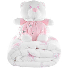 COPERTINA CULLA CON PUPAZZO MISURE COPERTA 75X90 CM 