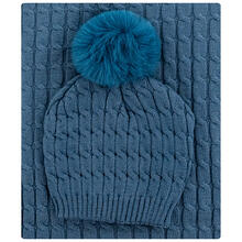 COPERTINA CULLA CULLA + CAPPELLINO PON PON 