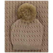 COPERTINA CULLA CULLA + CAPPELLINO PON PON 