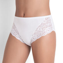 CULOTTA DONNA PIZZO COTONE ELASTICIZZATO 