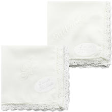 FAZZOLETTO BATTESIMALE IN TESSUTO SETIFICATO 