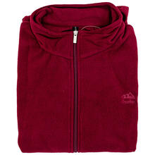 FELPA FULL  ZIP UOMO PILE CALIBRATA TAGLIA OVERSIZE 