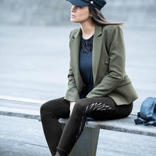 LEGGINGS DONNA COTONE CON TULLE FLOCCATO ZEBRATO 