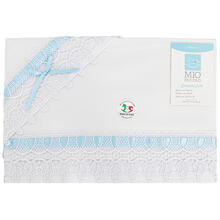 LENZUOLINO CULLA DA RICAMARE MACRAME' 