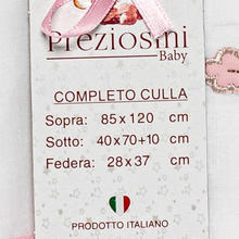 LENZUOLINO NEONATO CULLA 85X120 CM 