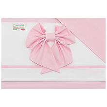 LENZUOLINO NEONATO CULLA CON FIOCCO 