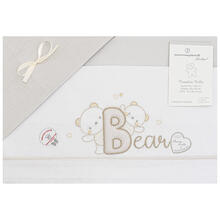 LENZUOLO 3 PZ CULLA RICAMATO 