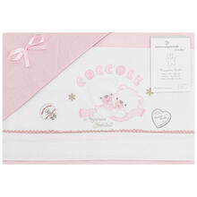 LENZUOLO 3 PZ CULLA RICAMATO 