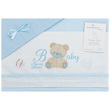 LENZUOLO 3 PZ CULLA RICAMATO 