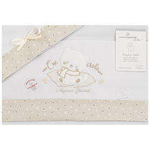 LENZUOLO 3 PZ CULLA RICAMATO 