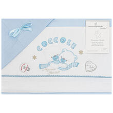 LENZUOLO 3 PZ CULLA RICAMATO 