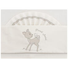 LENZUOLO 3 PZ CULLA RICAMATO 