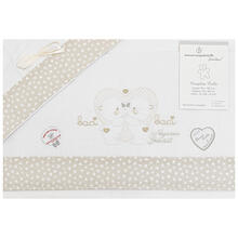 LENZUOLO 3 PZ CULLA RICAMATO 