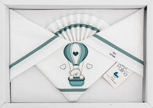 LENZUOLO 3 PZ CULLA RICAMATO 