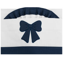 LENZUOLO 3 PZ CULLA RICAMATO 