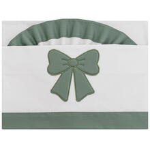 LENZUOLO 3 PZ CULLA RICAMATO 