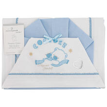 LENZUOLO 3 PZ LETTINO RICAMATO 