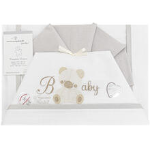 LENZUOLO 3 PZ LETTINO RICAMATO 