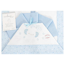 LENZUOLO 3 PZ LETTINO RICAMATO 