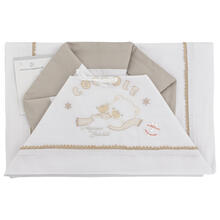 LENZUOLO 3 PZ LETTINO RICAMATO 