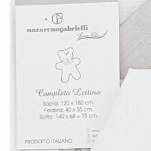 LENZUOLO 3 PZ LETTINO RICAMATO 