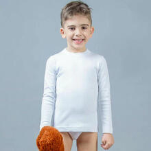 MAGLIA BIMBO MANICA LUNGA COTONE INTERLOCK 