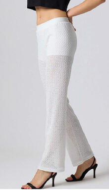 PANTALONE DONNA COMODO TRAFORATO 