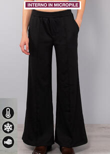 PANTALONE DONNA NEW LOOK CON VESTIBILITA' ZAMPA 
