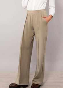 PANTALONE DONNA NEW LOOK CON VESTIBILITA' ZAMPA 