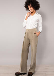 PANTALONE DONNA NEW LOOK CON VESTIBILITA' ZAMPA 