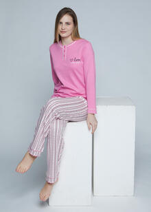 PIGIAMA DONNA INTERLOCK 