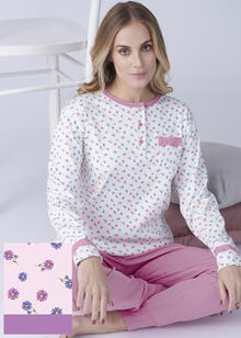 PIGIAMA DONNA INTERLOCK 