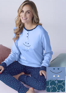 PIGIAMA DONNA INTERLOCK 