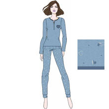 PIGIAMA DONNA INTERLOCK 