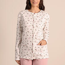 PIGIAMA DONNA INTERLOCK APERTO 