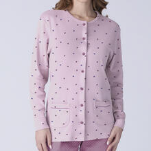 PIGIAMA DONNA INTERLOCK APERTO 