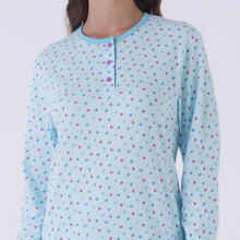 PIGIAMA DONNA LUNGO JERSEY IN SCATOLA 