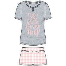 PIGIAMA DONNA MEZZA MANICA PANTALONCINO 