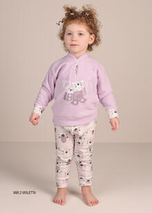 PIGIAMA NEONATA PUNTO MILANO 