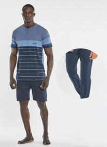 PIGIAMA UOMO 3 PEZZI 