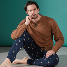 PIGIAMA UOMO INTERLOCK 