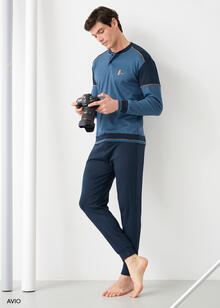 PIGIAMA UOMO INTERLOCK 