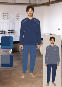 PIGIAMA UOMO INTERLOCK 