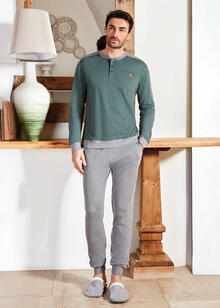 PIGIAMA UOMO INTERLOCK 